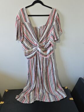 Times Square Ladies 4X Midi Dress